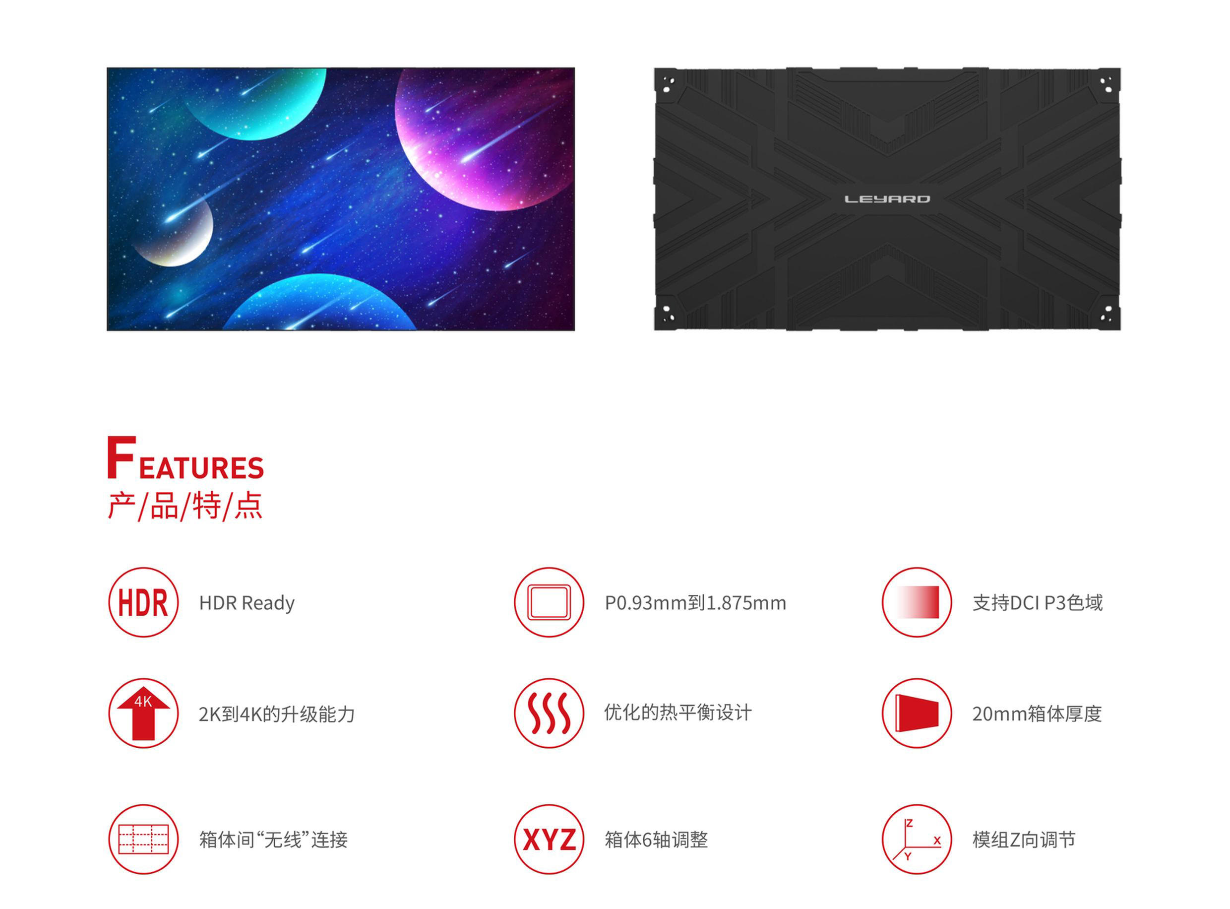 TXP系列 前維護(hù)LED小間距微間距產(chǎn)品  LED大屏幕 戶外 (圖1)